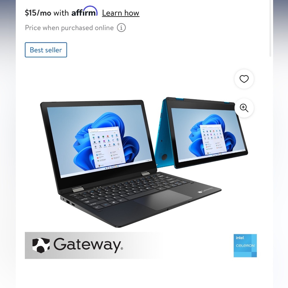 Gateway laptop